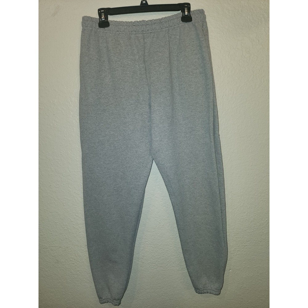 Athletic Works Men's Gray Sweatpants Tag:32x34‎ Actual Measurements:32x29